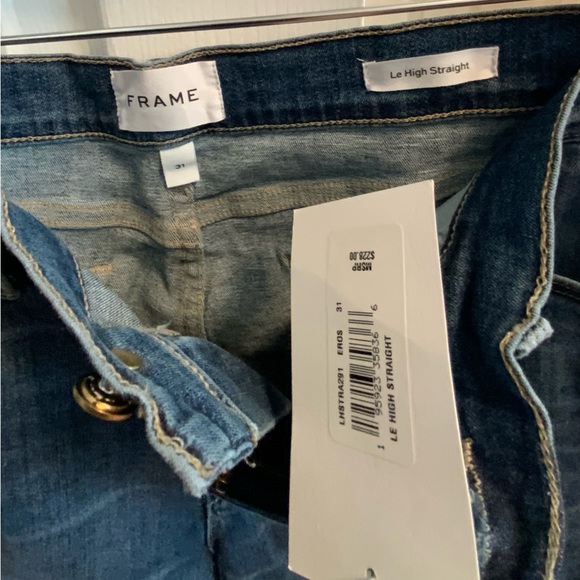 Frame hi straight jeans, size 31 - Picture 4 of 5